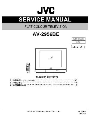 Сервисная инструкция JVC AV-2956BE ― Manual-Shop.ru
