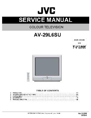 Service manual JVC AV-29L6SU ― Manual-Shop.ru