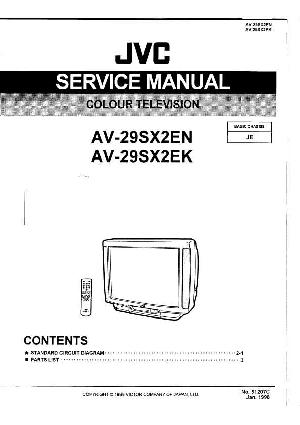 Service manual JVC AV-29SX2EN ― Manual-Shop.ru
