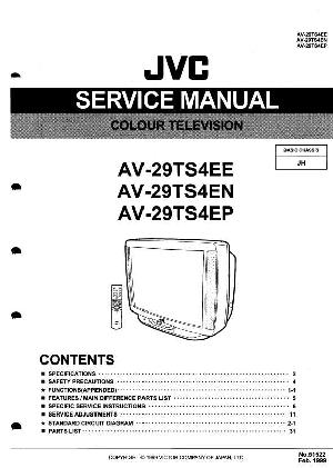 Service manual JVC AV-29TS4EE ― Manual-Shop.ru