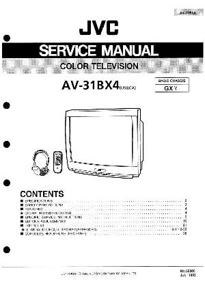 Сервисная инструкция JVC AV-31BX4 ― Manual-Shop.ru