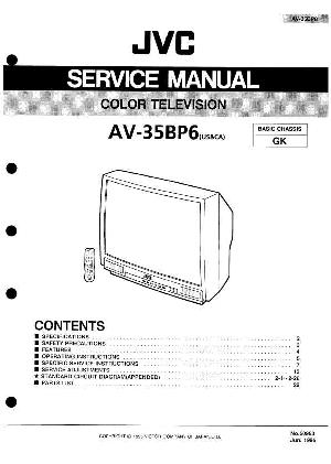 Service manual JVC AV-35BP6 ― Manual-Shop.ru