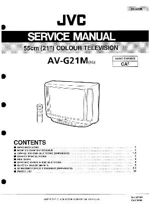 Сервисная инструкция JVC AV-G21M ― Manual-Shop.ru