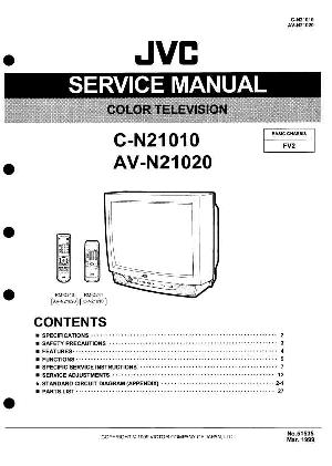 Service manual JVC AV-N21020, C-N21010 ― Manual-Shop.ru