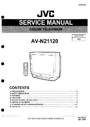 Сервисная инструкция JVC AV-N21120 ― Manual-Shop.ru