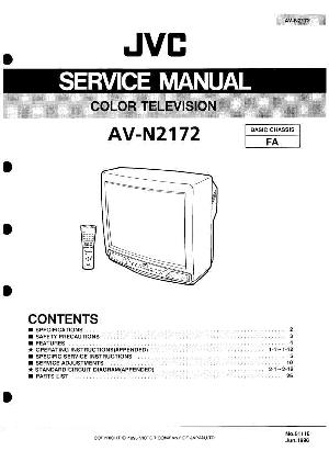 Сервисная инструкция JVC AV-N2172 ― Manual-Shop.ru
