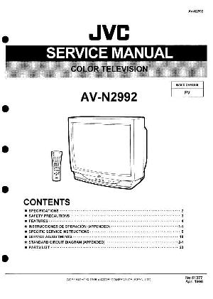 Сервисная инструкция JVC AV-N2992 ― Manual-Shop.ru