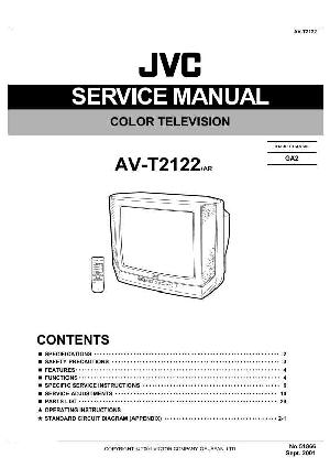 Сервисная инструкция JVC AV-T2122 ― Manual-Shop.ru