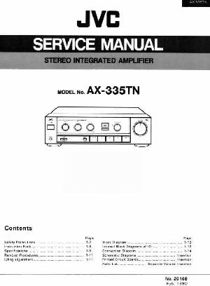 Service manual JVC AX-335TN ― Manual-Shop.ru