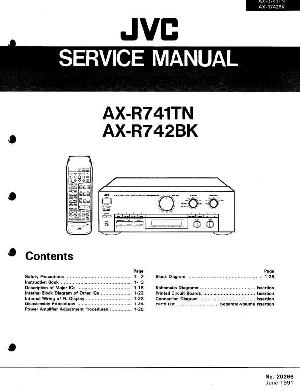 Сервисная инструкция JVC AX-R741TN, AX-R742BK ― Manual-Shop.ru