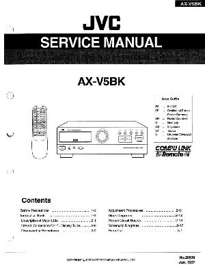 Сервисная инструкция JVC AX-V5BK ― Manual-Shop.ru