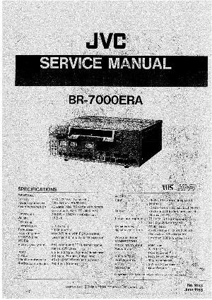 Service manual JVC BR-7000ERA ― Manual-Shop.ru