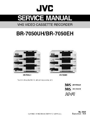 Сервисная инструкция JVC BR-7050EH, BR-7050UH ― Manual-Shop.ru