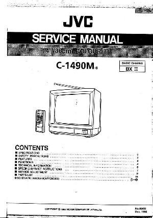Сервисная инструкция JVC C-1490M ― Manual-Shop.ru