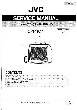 Сервисная инструкция JVC C-14M1 ― Manual-Shop.ru