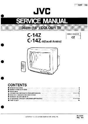 Сервисная инструкция JVC C-14Z ― Manual-Shop.ru