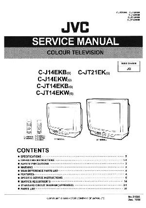Сервисная инструкция JVC C-J14E, C-JT14E, C-JT21EK ― Manual-Shop.ru