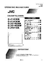 Service manual JVC C-J14E, C-JT14E, C-JT21EK