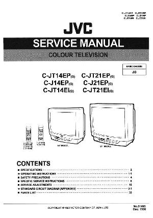 Сервисная инструкция JVC C-JT14EP, C-JT21EP ― Manual-Shop.ru