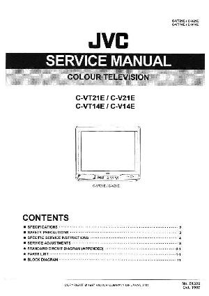 Сервисная инструкция JVC C-VT14E, C-VT21E ― Manual-Shop.ru