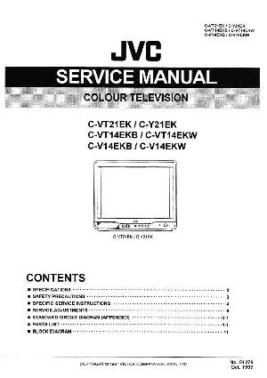 Сервисная инструкция JVC C-VT14EK, C-VT21EK ― Manual-Shop.ru