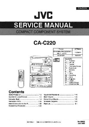 Service manual JVC CA-C220 ― Manual-Shop.ru