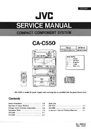 Service manual JVC CA-C550 ― Manual-Shop.ru