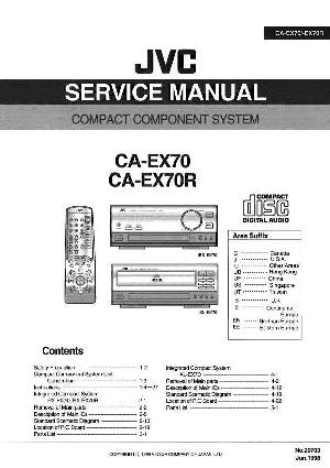 Service manual JVC CA-EX70, CA-EX70R ― Manual-Shop.ru