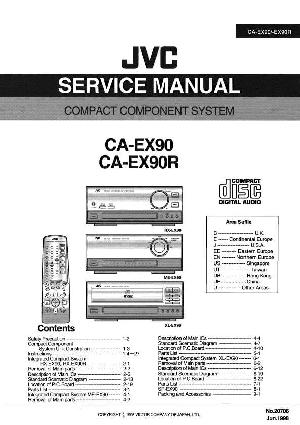 Service manual JVC CA-EX90, CA-EX90R ― Manual-Shop.ru