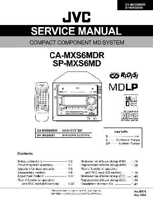 Сервисная инструкция JVC CA-MXS6MDR ― Manual-Shop.ru