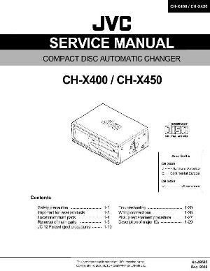 Сервисная инструкция JVC CH-X450 ― Manual-Shop.ru