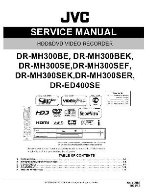 Сервисная инструкция JVC DR-MH300BE, DR-EH400SE ― Manual-Shop.ru