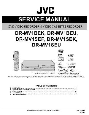 Сервисная инструкция JVC DR-MV1BEK, BEU, SEF, SEK, SEU ― Manual-Shop.ru