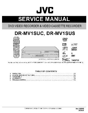 Сервисная инструкция JVC DR-MV1SUC ― Manual-Shop.ru