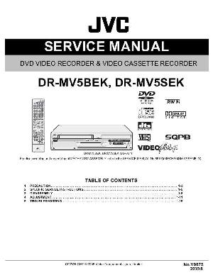 Сервисная инструкция JVC DR-MV5BEK, DR-MV5SEK ― Manual-Shop.ru