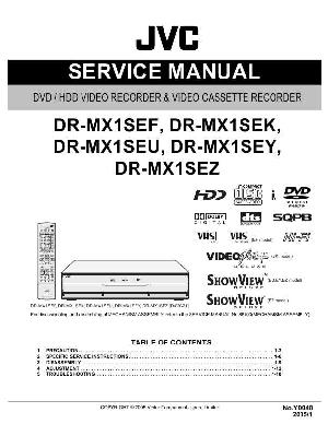 Сервисная инструкция JVC DR-MX1SEU ― Manual-Shop.ru