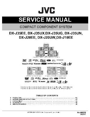 Service manual JVC DX-J10EE, DX-J20EE, DX-J35EE ― Manual-Shop.ru