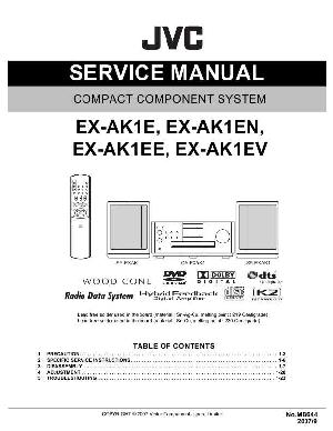 Service manual JVC EX-AK1EE ― Manual-Shop.ru