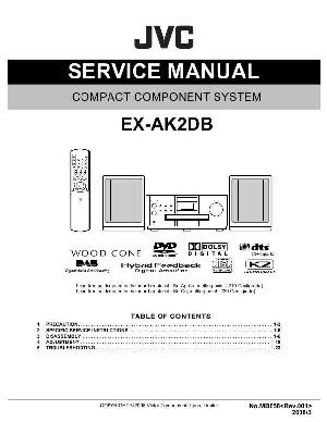 Сервисная инструкция JVC EX-AK2DB ― Manual-Shop.ru