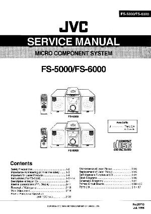 Сервисная инструкция JVC FS-5000, FS-6000 ― Manual-Shop.ru