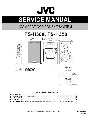 Service manual JVC FS-H300, FS-H350 ― Manual-Shop.ru