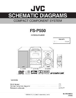Сервисная инструкция JVC FS-P550 ― Manual-Shop.ru