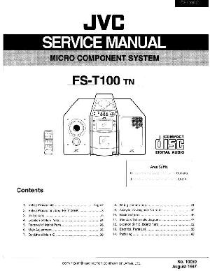 Service manual JVC FS-T100 ― Manual-Shop.ru