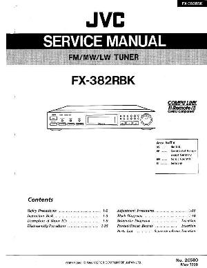 Сервисная инструкция JVC FX-382RBK ― Manual-Shop.ru