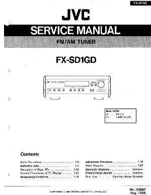 Service manual JVC FX-SD1GD ― Manual-Shop.ru