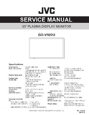 Сервисная инструкция JVC GD-V502U ― Manual-Shop.ru