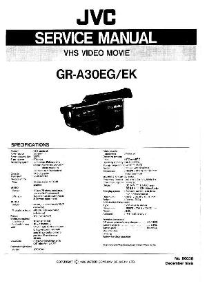 Сервисная инструкция JVC GR-A30 ― Manual-Shop.ru