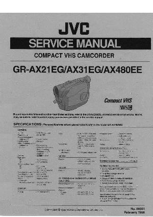 Сервисная инструкция JVC GR-AX21EG, GR-AX31EG, GR-AX480EE ― Manual-Shop.ru