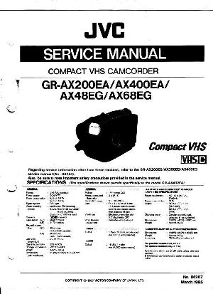 Service manual JVC GR-AX48EG, GR-AX68EG, GR-AX200EA, GR-AX400EA ― Manual-Shop.ru