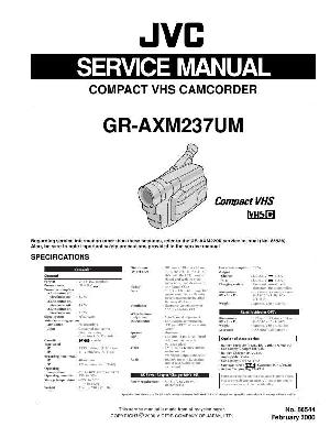 Сервисная инструкция JVC GR-AXM237UM ― Manual-Shop.ru